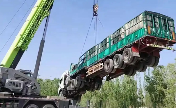 柳江区道路脱困救援案例